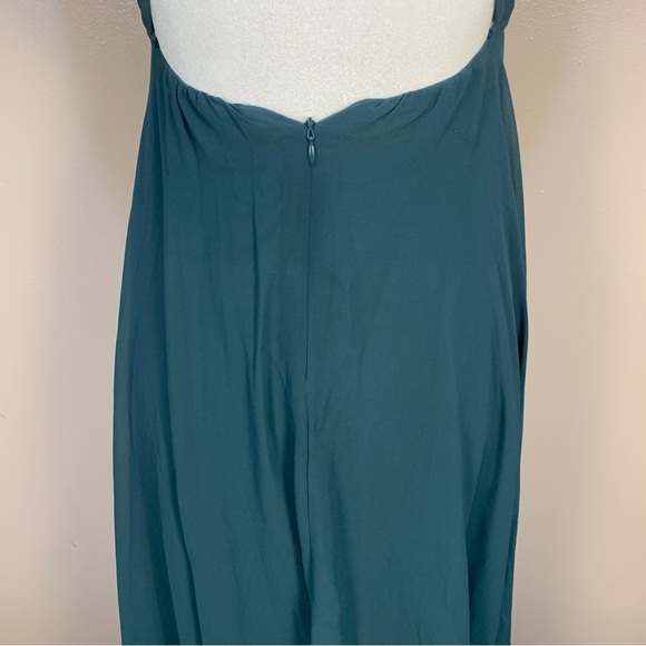 Lulus Mythical Kind of Love Dark Green Cross Back Formal Maxi Dress - Picture 13 of 14